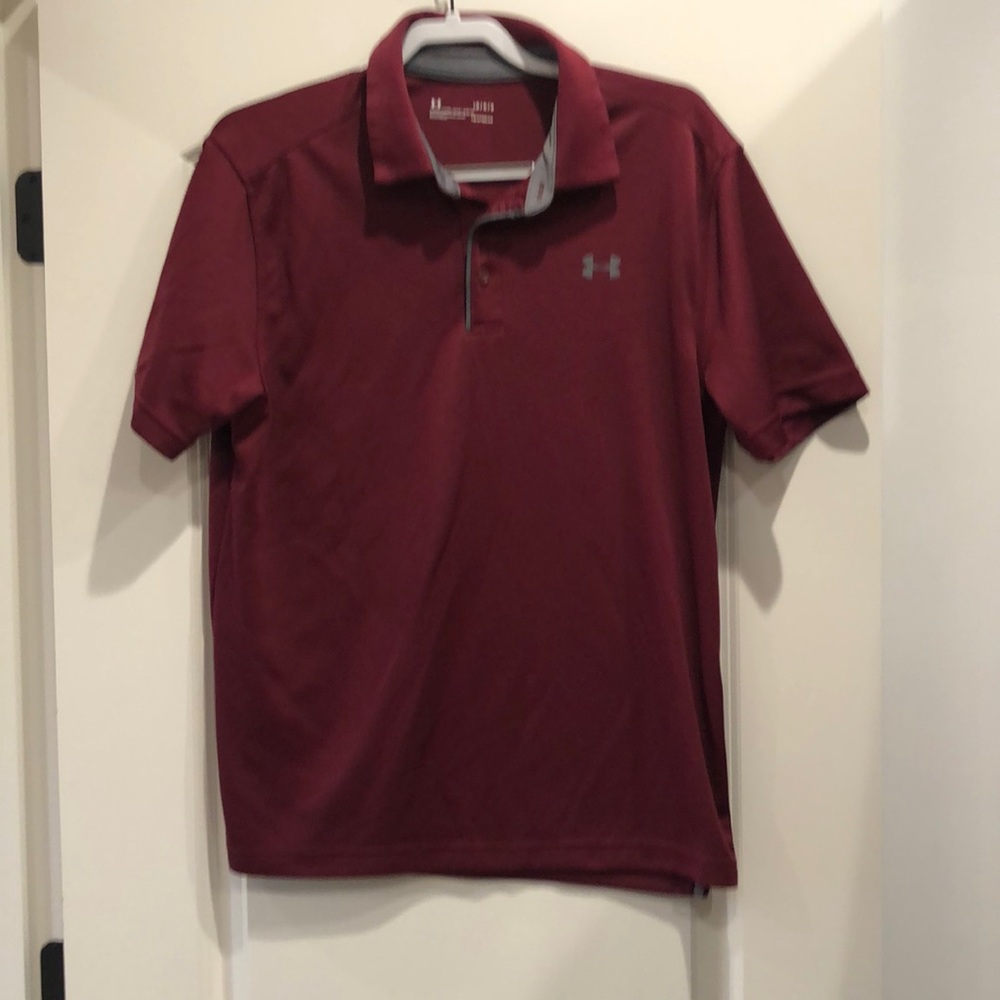 Under Armour sport polo, size L.